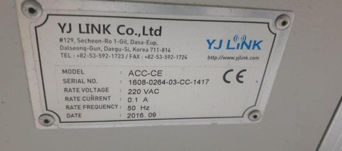 Used 2016 YJ-LINK ACC-50CE-Y