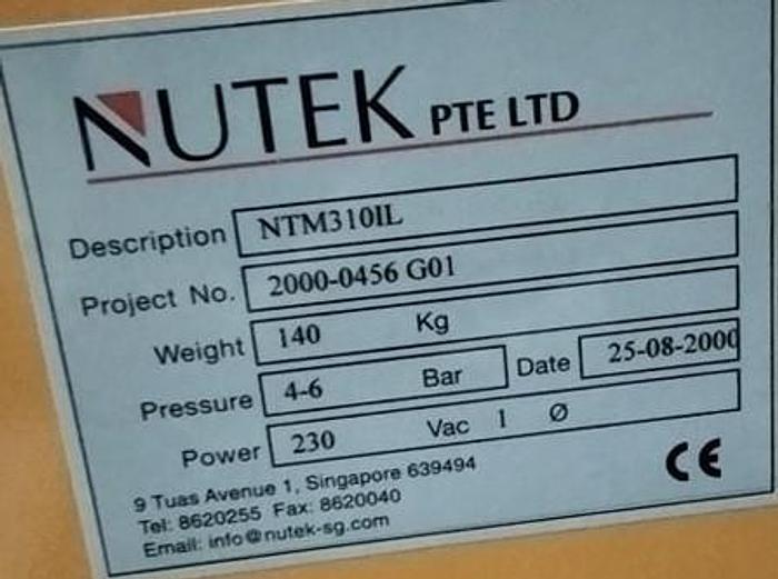 Used 2000 Nutek NTM310 IL
