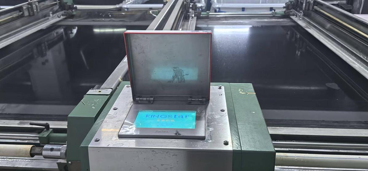 Used Flat bed printing machine for fabric