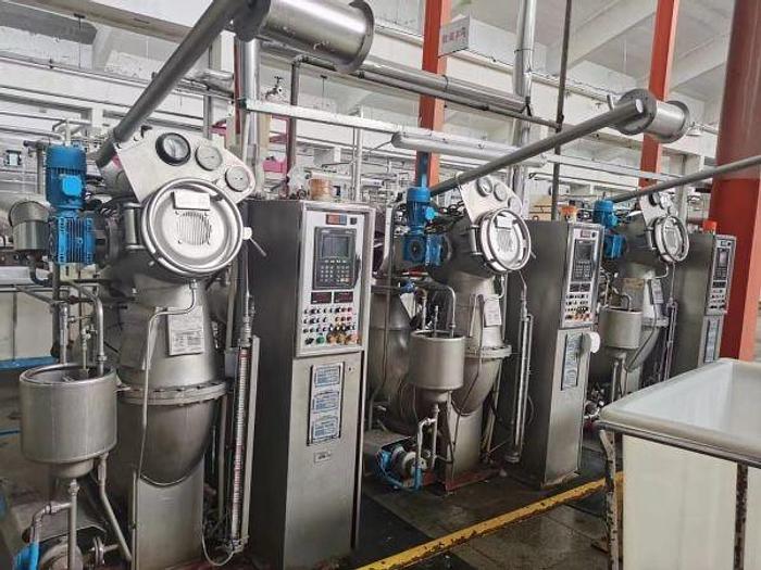 Used Fong's Towel dyeing machine for fabric
