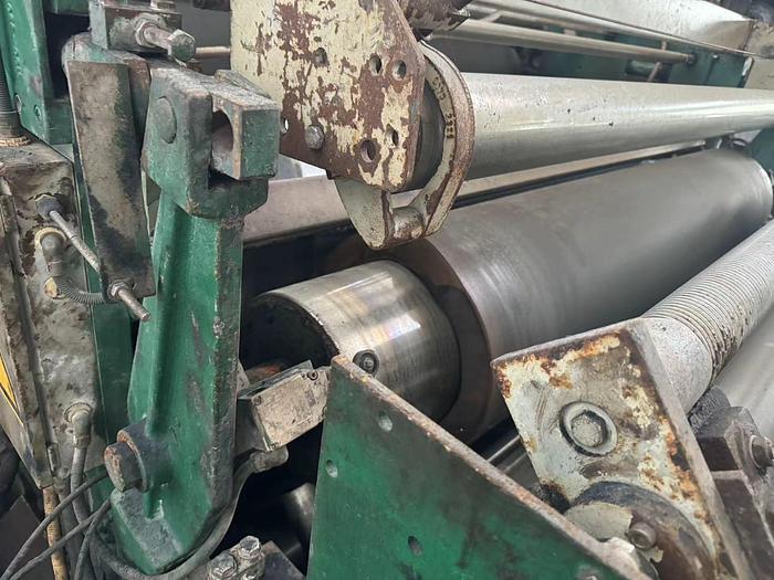 Used Monforts sanforizing machine for fabric
