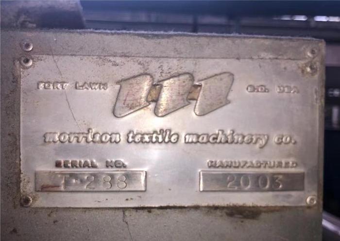 Used Morrison Sanforizing machine for fabric
