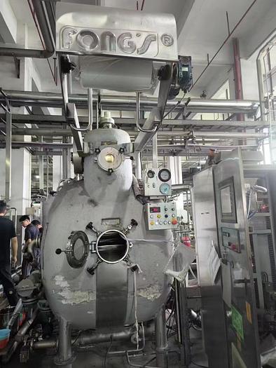 Used Fongs HT Dyeing machine for fabric