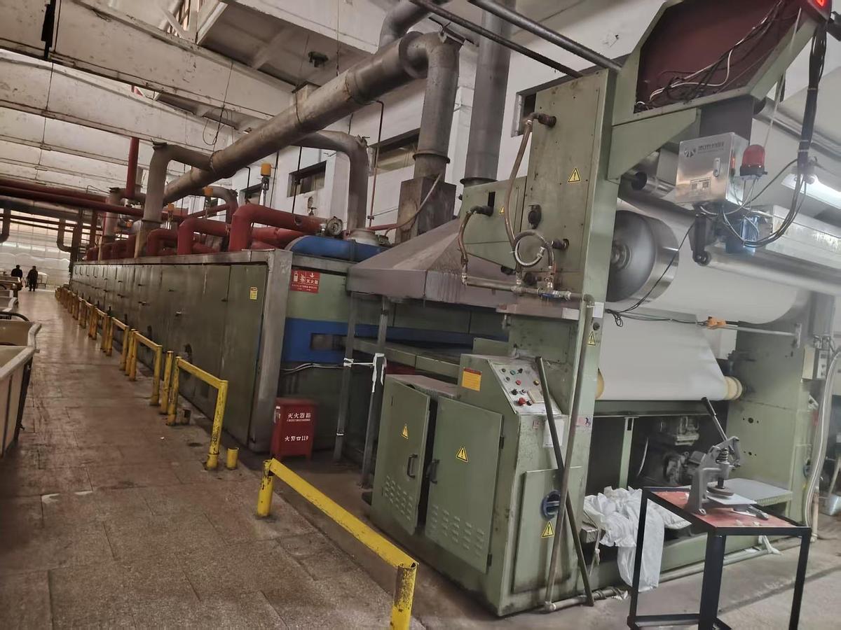 Used IL SUNG stenter for fabric
