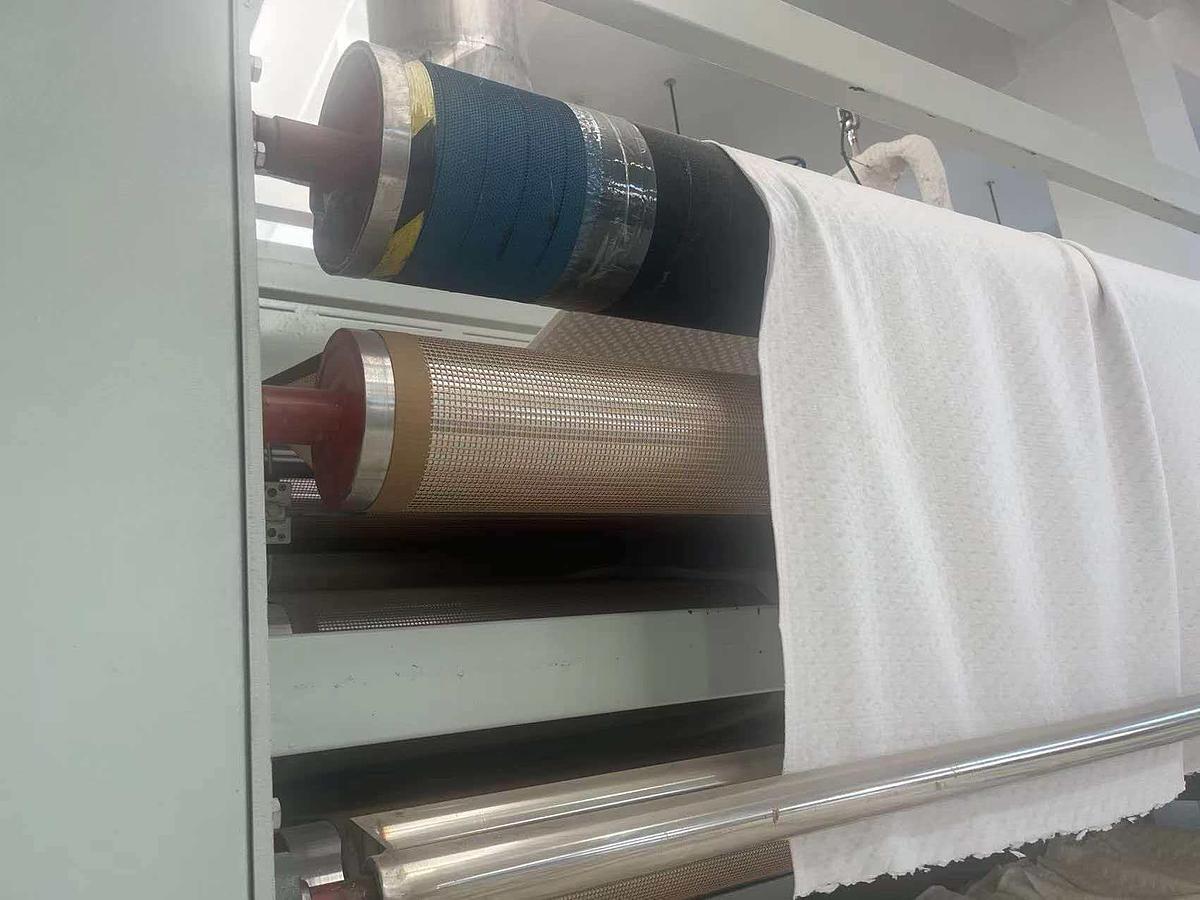 Used 1 set Chinese brand dyer for fabric