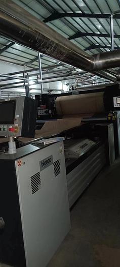 Used Bianco open width compactor for fabric
