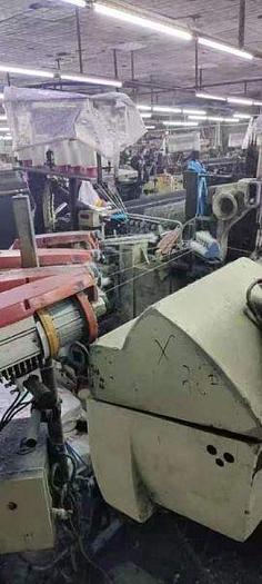 Used Picanol Gammax rapier loom for fabric