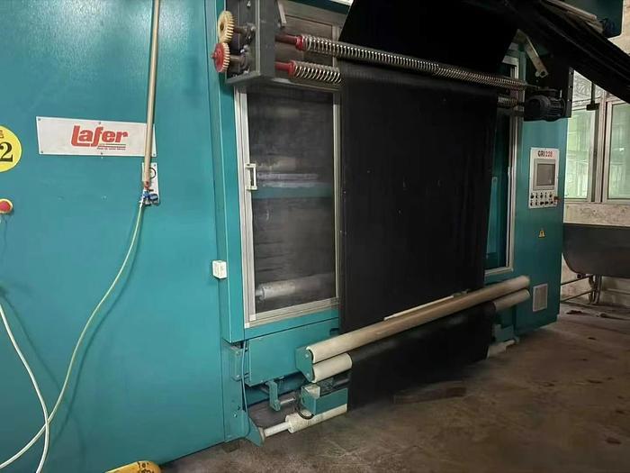 Used Lafer raising machine for fabric