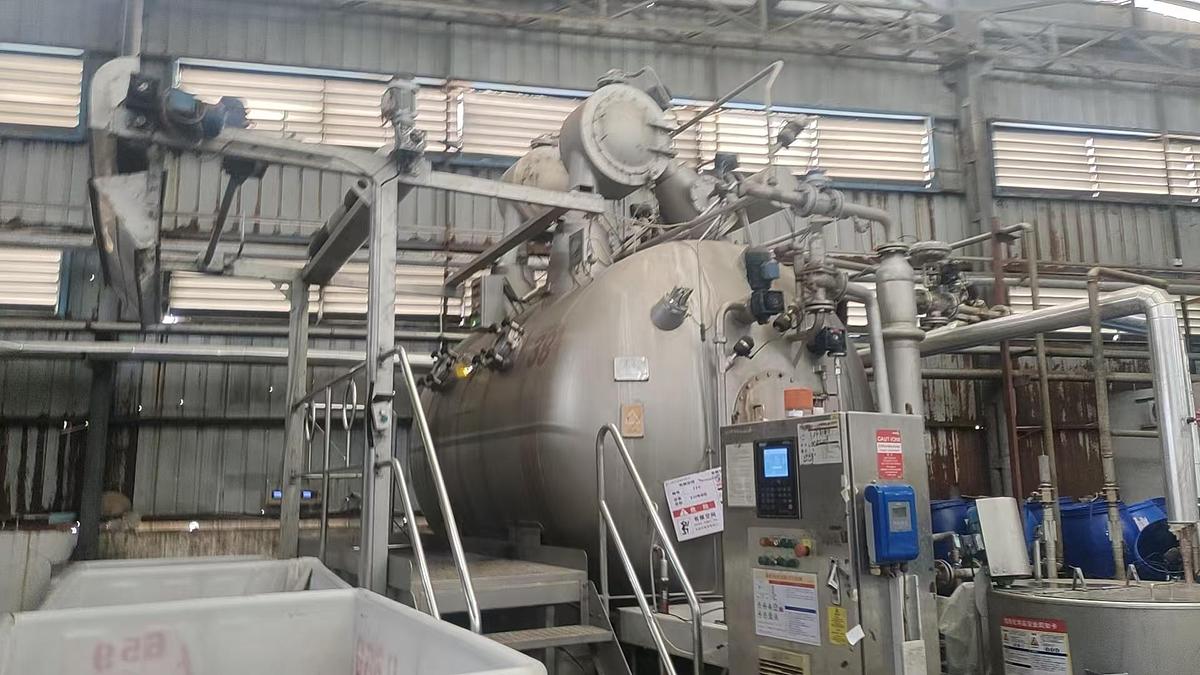 Used THEN Brand Dyeing machine for fabric