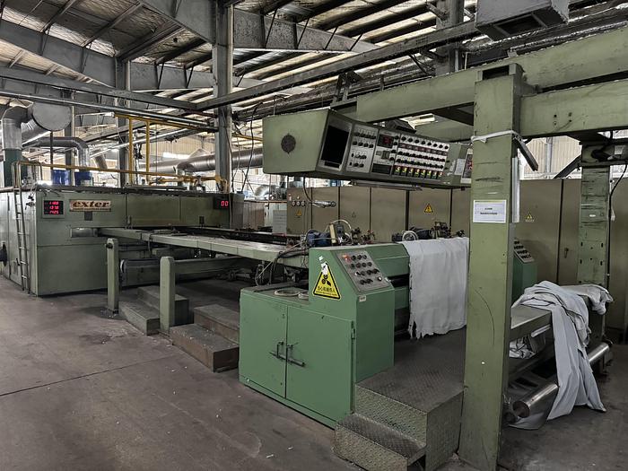 Used Samill brand stenter for fabric