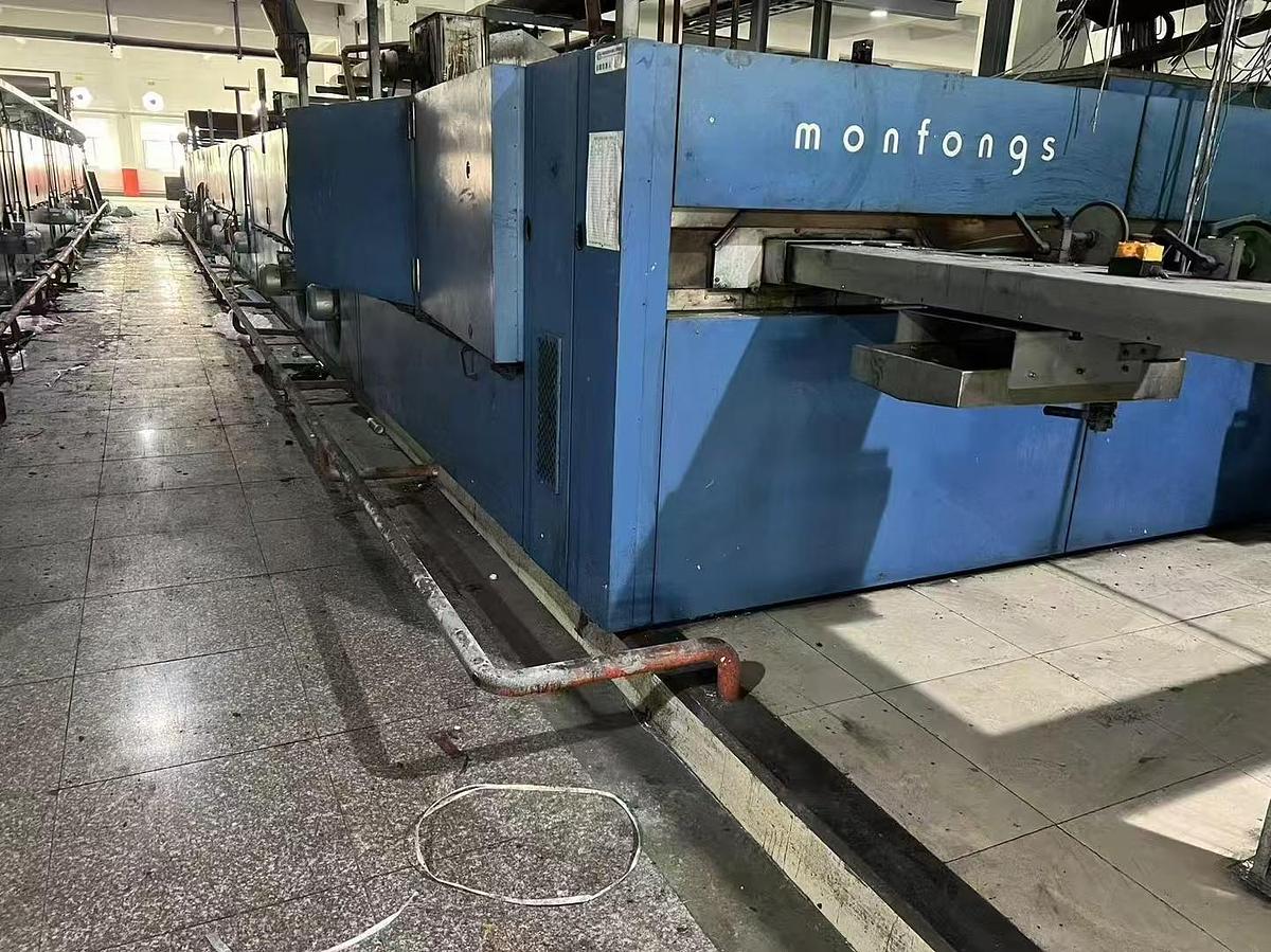 Used Monfongs stenter for fabric