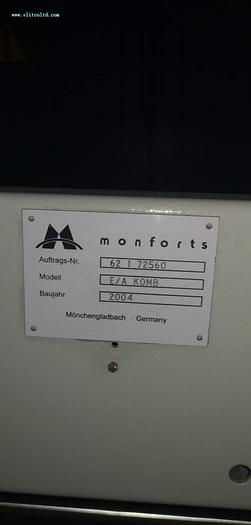 Used Monforts continues dryer machine for sale