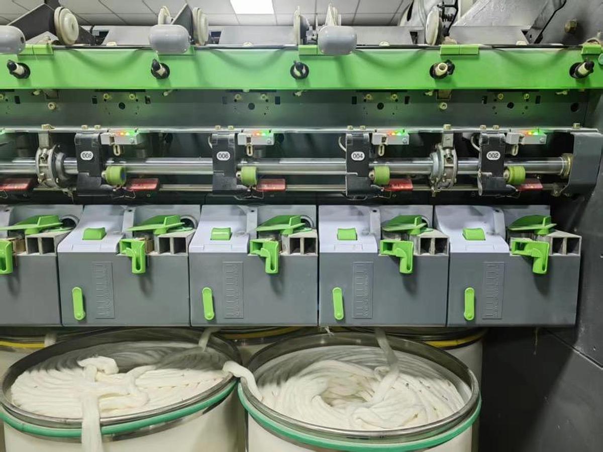 Used Titan K80 rotor spinning machine for yarn