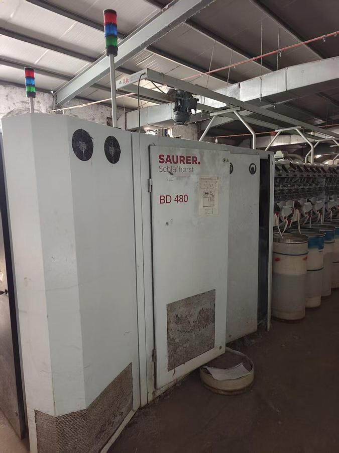 Used 2020 2 sets Saurer BD 480 open end spinning for yarn
