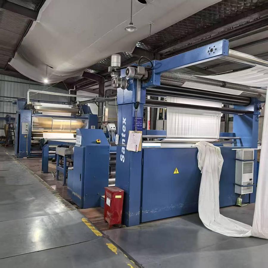 Used Santex compactor for fabric