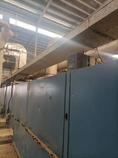 Used MONFONGS STENTER for fabric