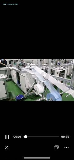 Used Brand new face mask machine for sale