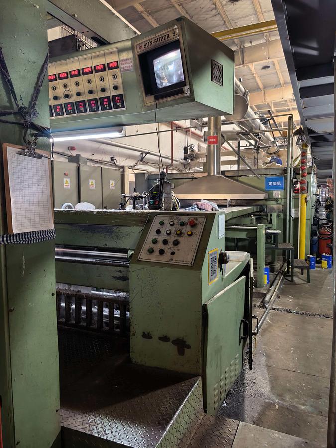 Used IL SUNG stenter for fabric