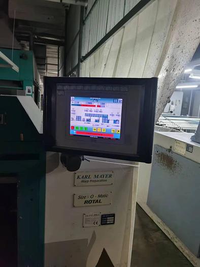 Used Karl Mayer Sizing Machine For yarn