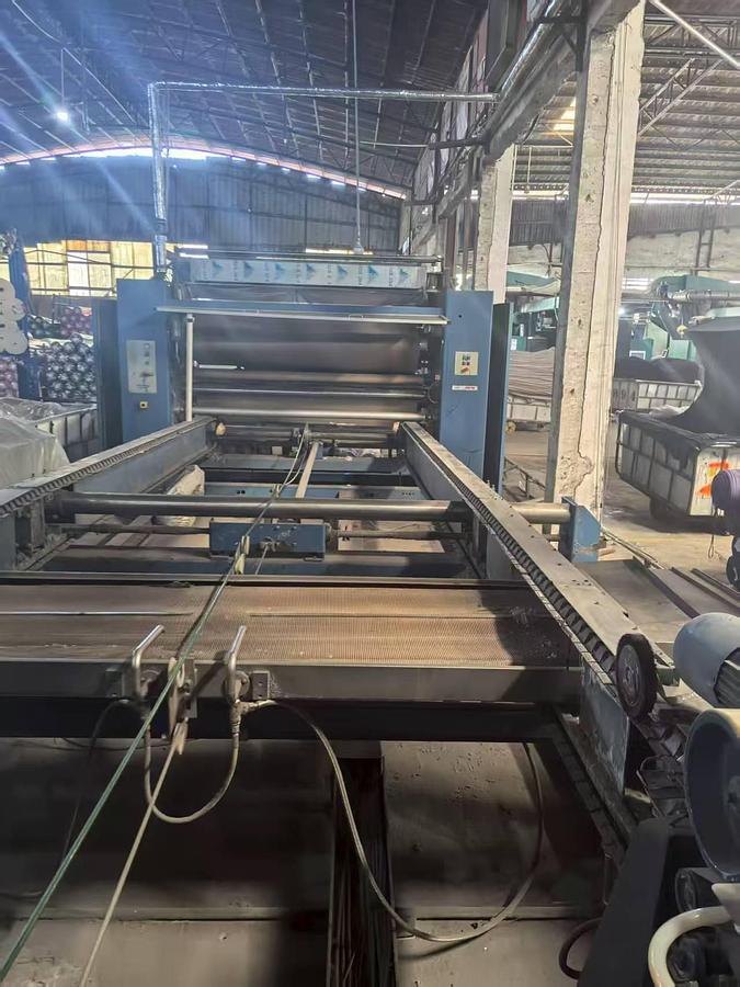 Used Santex compactor for fabric