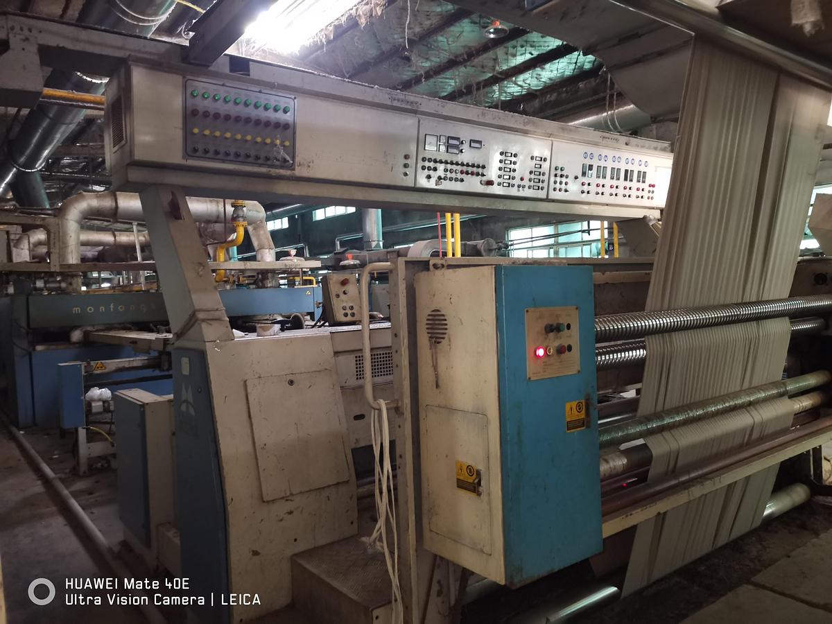 Used Monfongs stenter for fabric