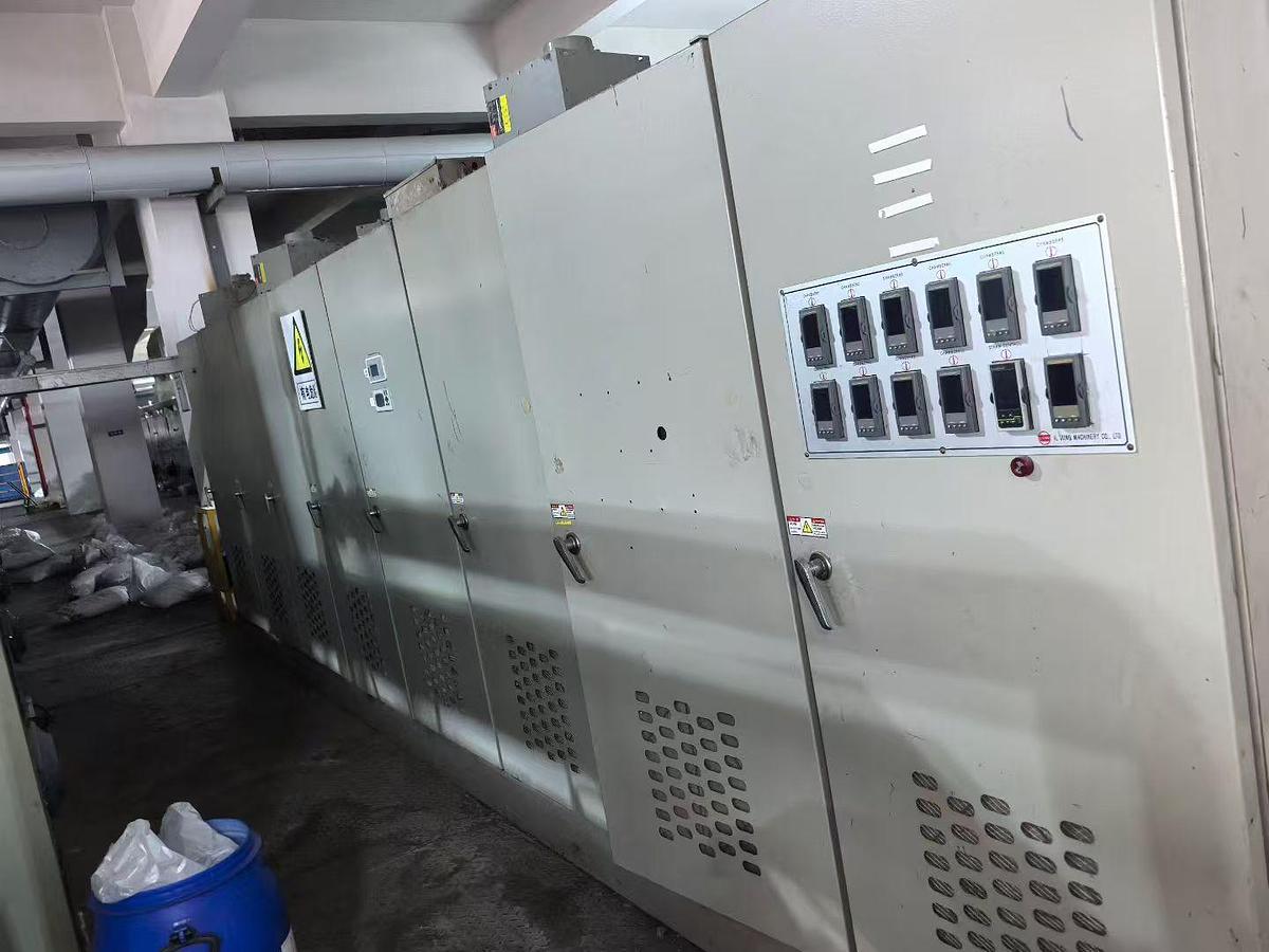 Used IL SUNG stenter for fabric