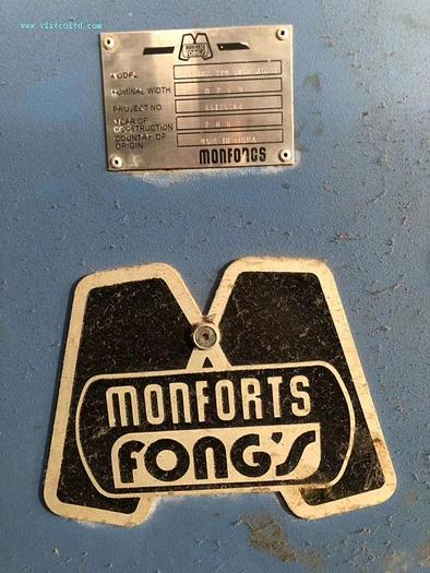 Used Monfongs stenter for sale
