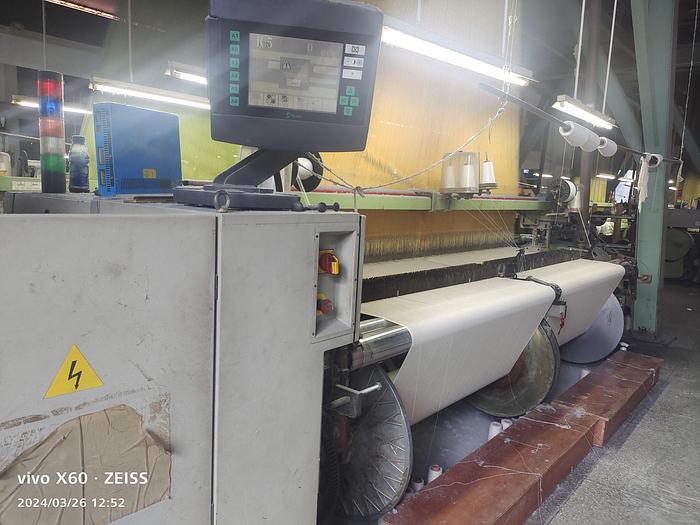 Used Somet Rapier loom for fabric