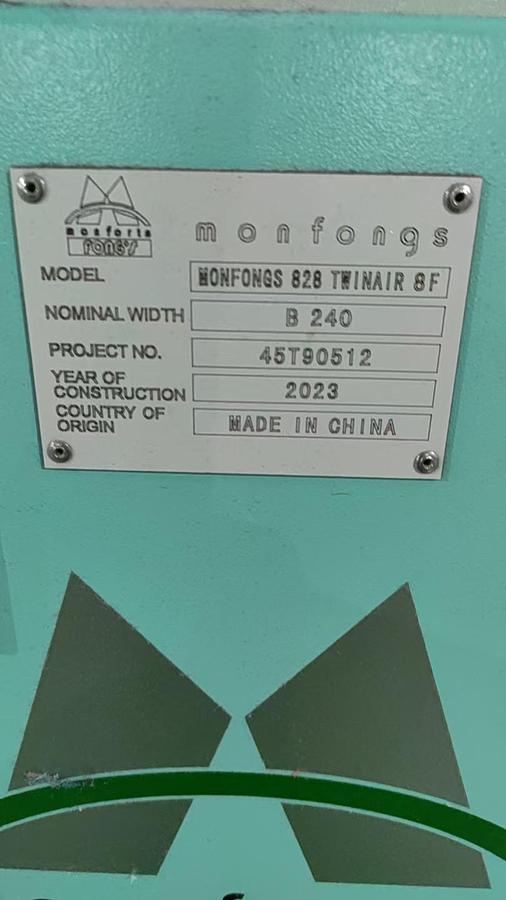Used Monfongs stenter for fabric