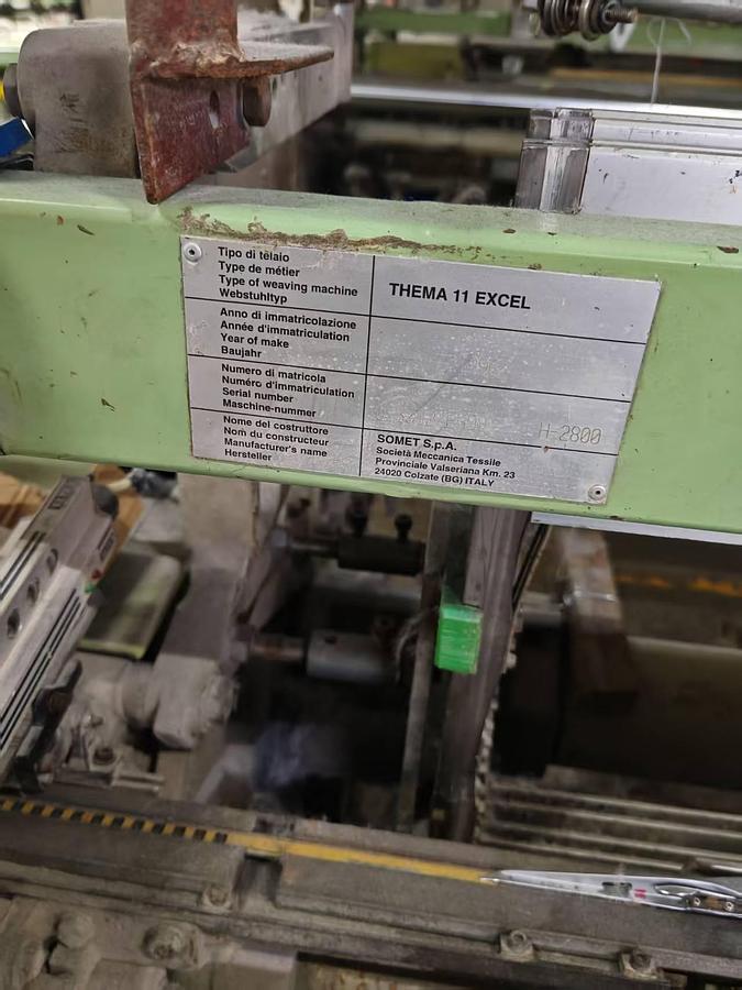 Used 1996 24 sets Somet Thema 11E rapier loom for fabric