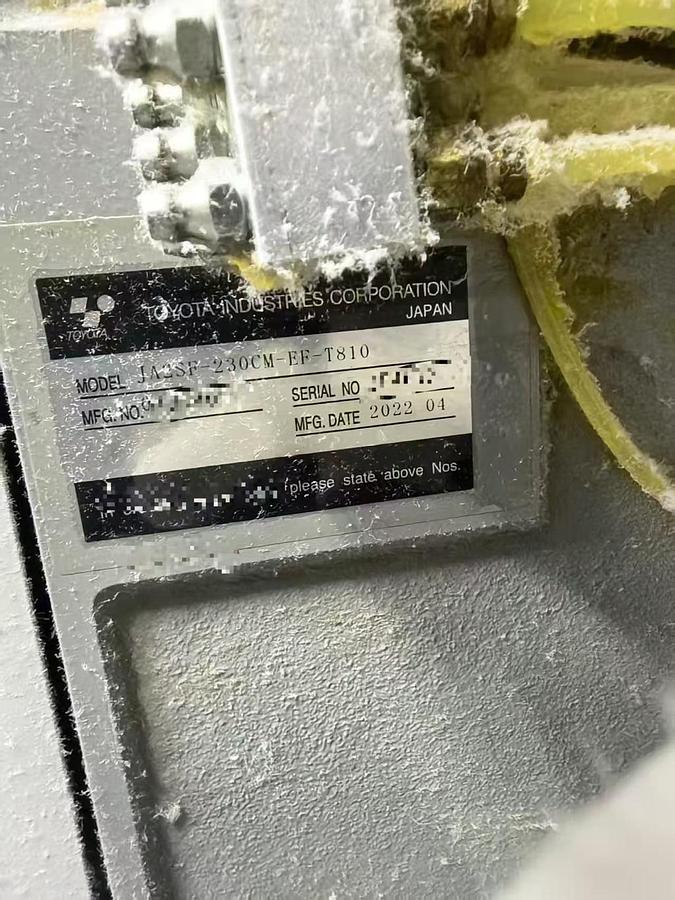 Used Toyota T810 air jet loom for fabric