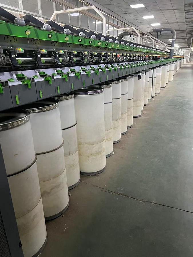 Used Titan rotor spinning machine for yarn