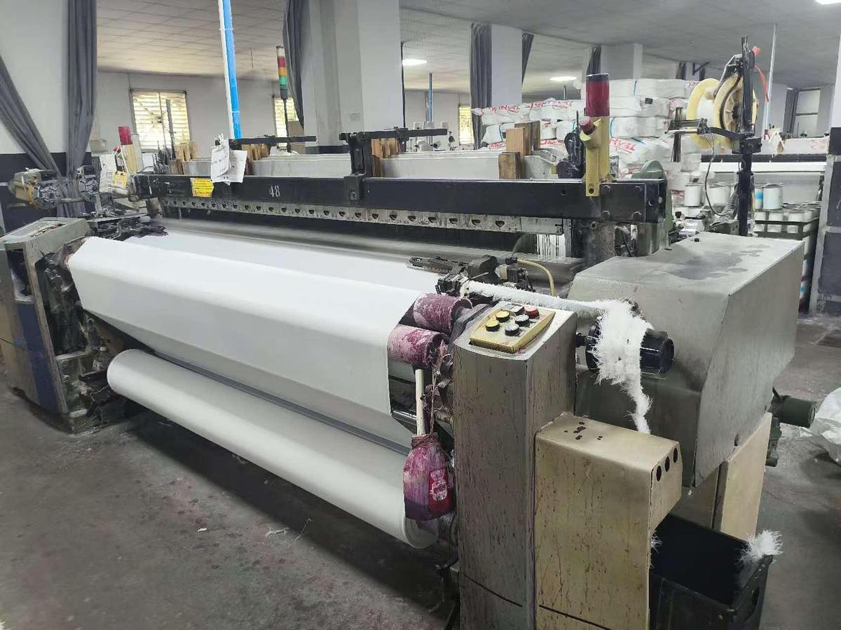 Used 100 sets picanol omni plus airjet weaving loom for fabric