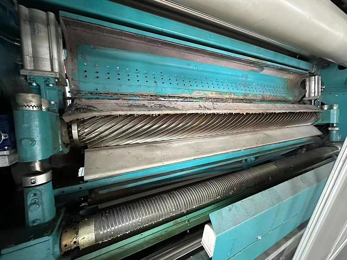 Used Lafer shearing machine for fabric