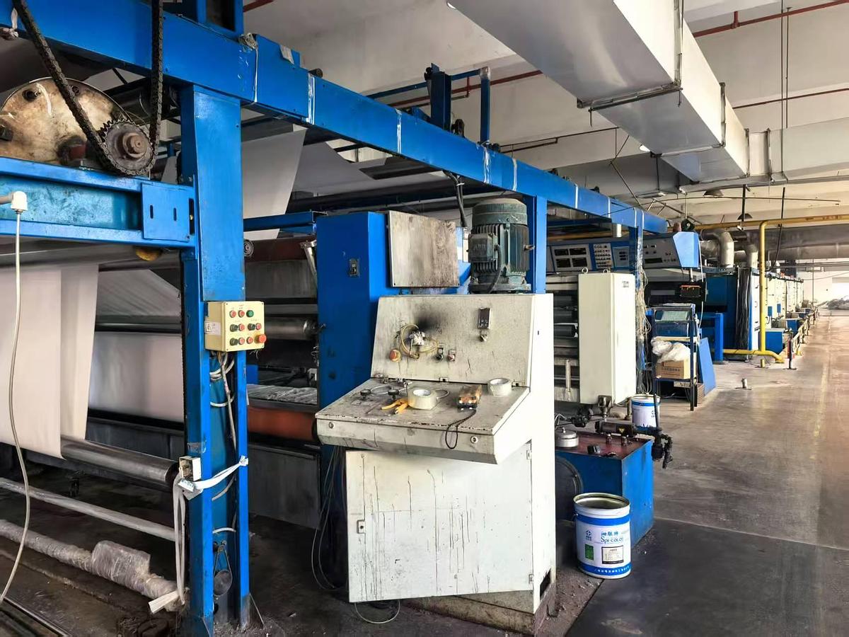 Used 2010 Ehwha stenter for fabric