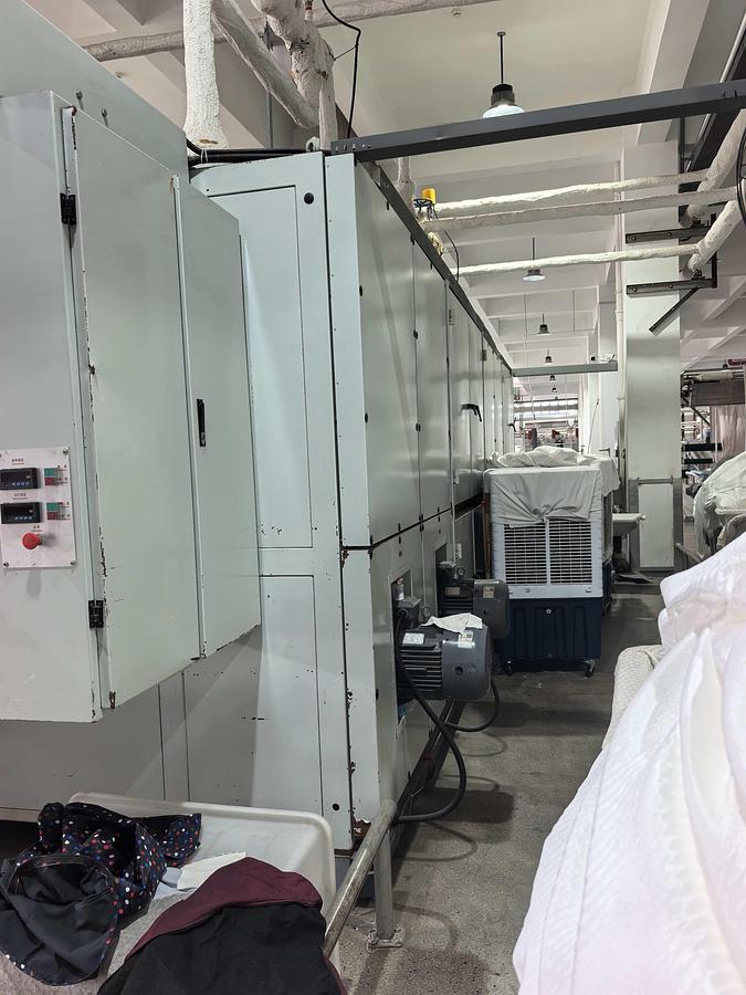 Used 1 set Chinese brand dyer for fabric