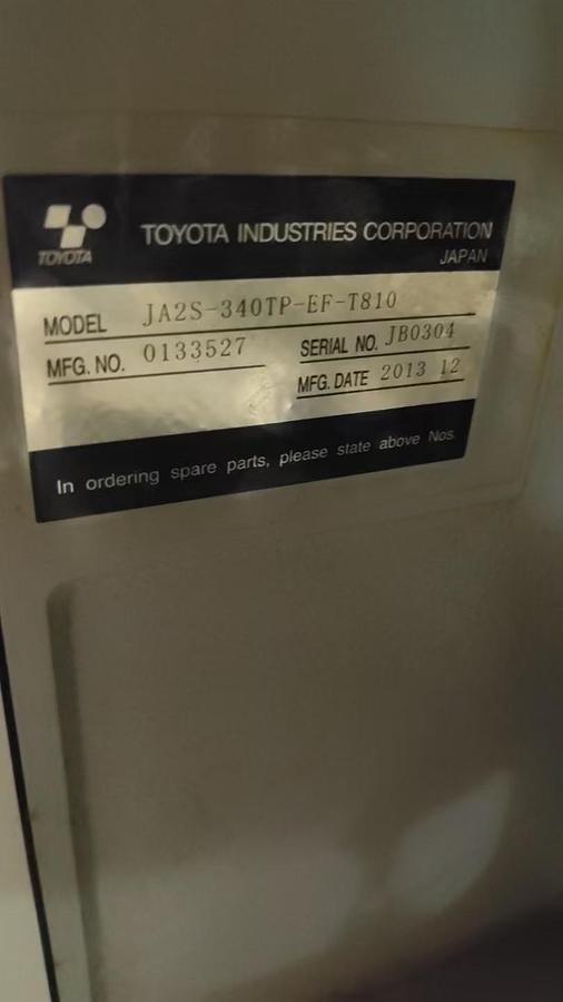 Used Toyota T810 air jet loom for fabric
