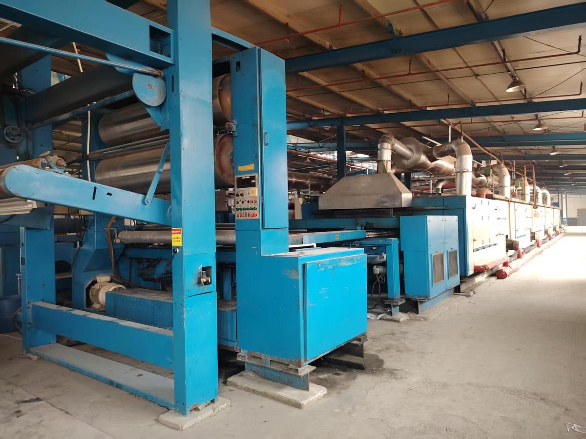 Used Ehwha Stenter for fabric