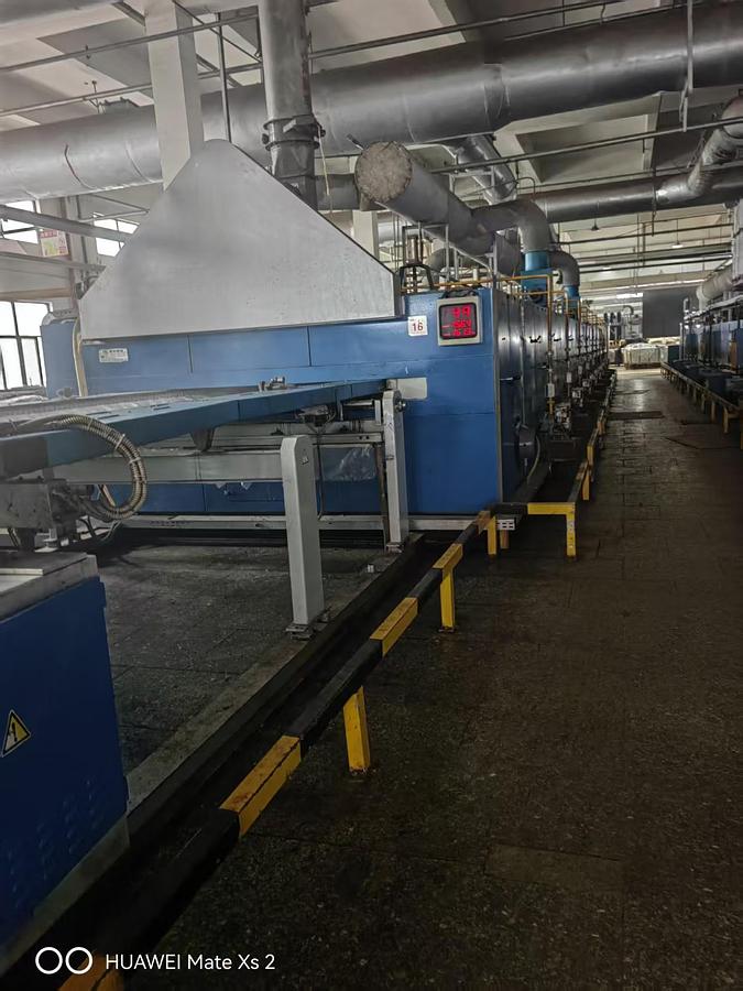 Used ILsung Stenter for fabric