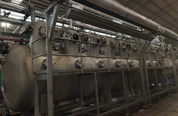 Used SON-TECH HT dyeing machine for fabric