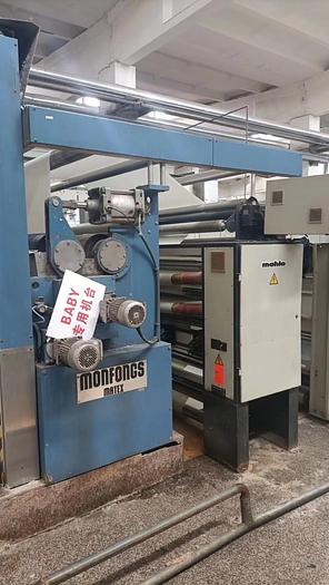 Used 2008 Monfongs stenter for fabric