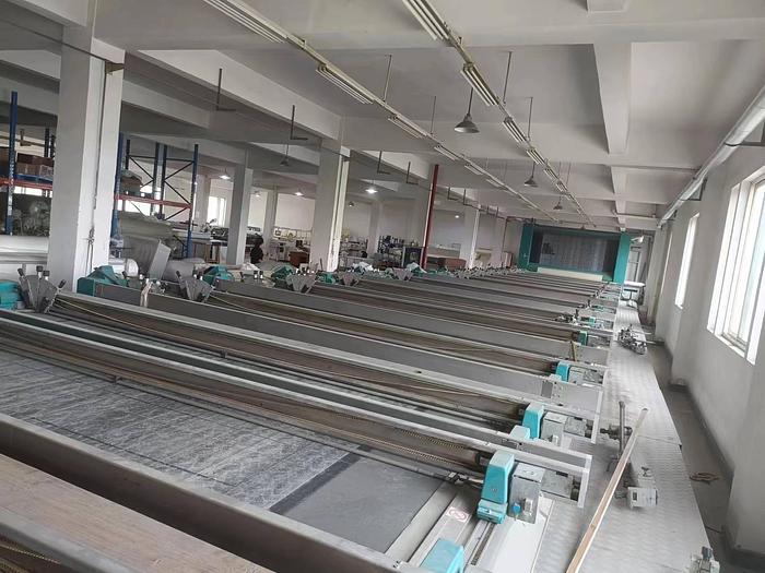 Used Buser flatbed printing machine for fabric