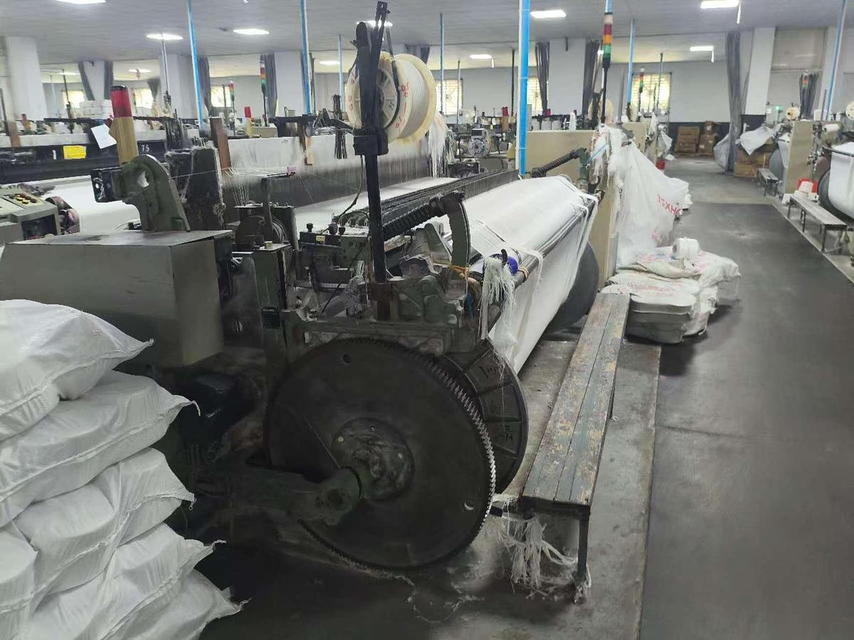 Used 100 sets picanol omni plus airjet weaving loom for fabric