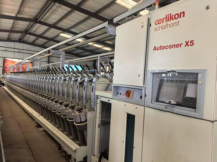 Used Schlafhorst Autoconer X5 winder for yarn
