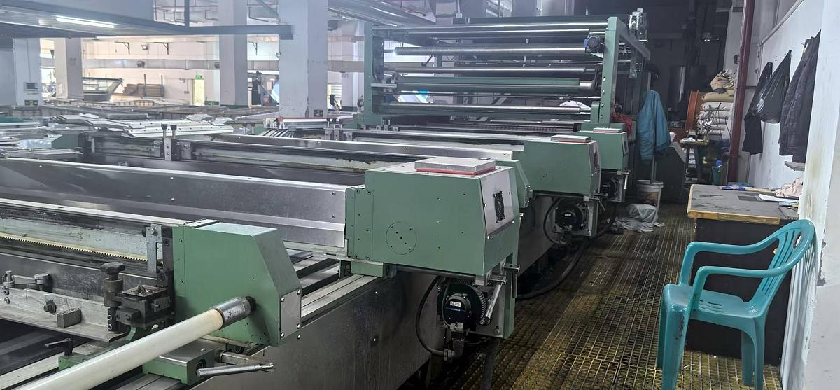 Used Flat bed printing machine for fabric