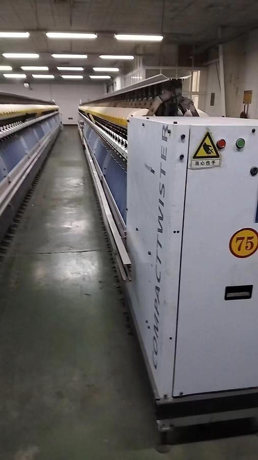 Used Saura twisting machines for yarn