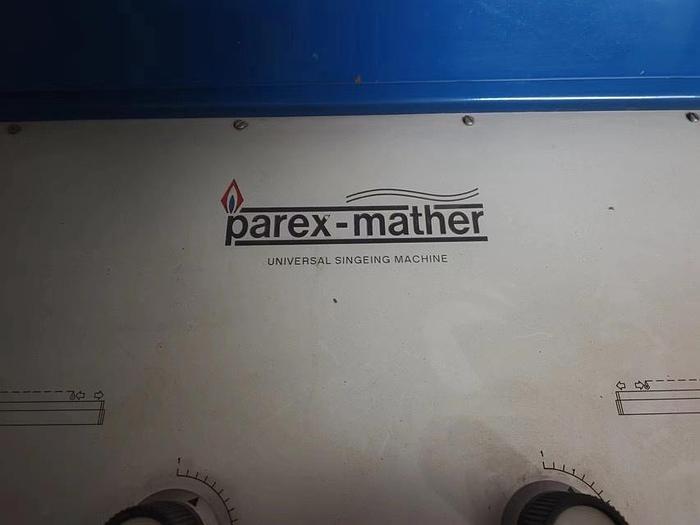 Used 2012 Parex-Mather Singeing machine for fabric
