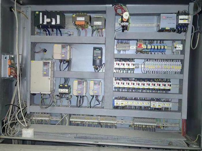 Used Corino slitting machine for fabric