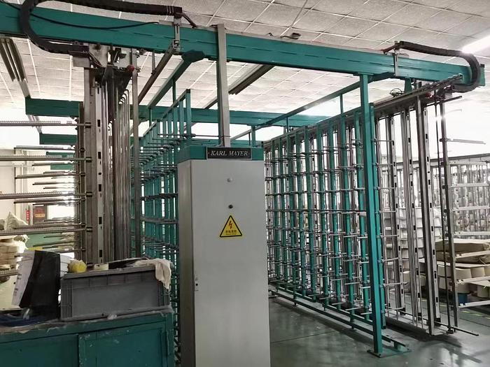 Used Karl mayer warping machine for fabric