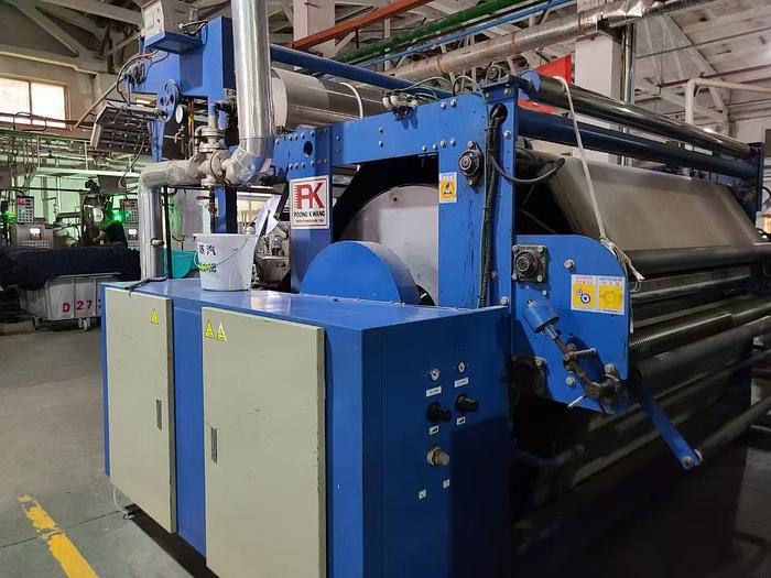 Used POONG KWANG Knit open compactor machine for fabric